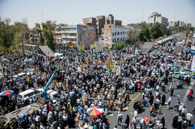 راهپیمایی روز جهانی قدس - تهران 